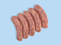 Alginate Casing for Fresh Bratwurst Sausage