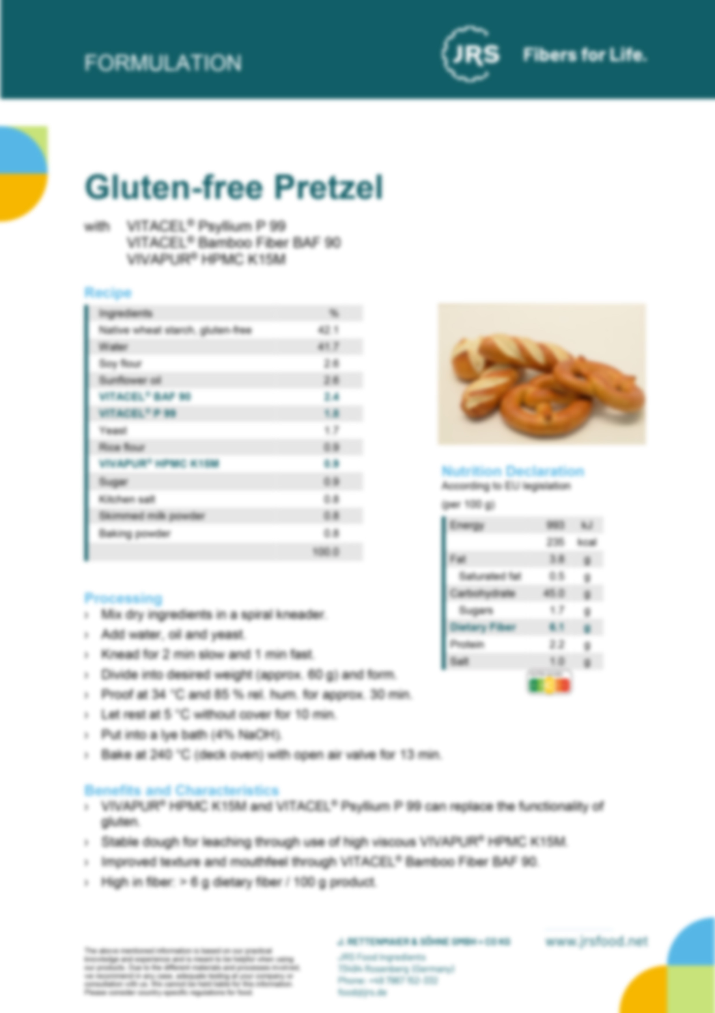 Glutenfreie Laugenbrezel