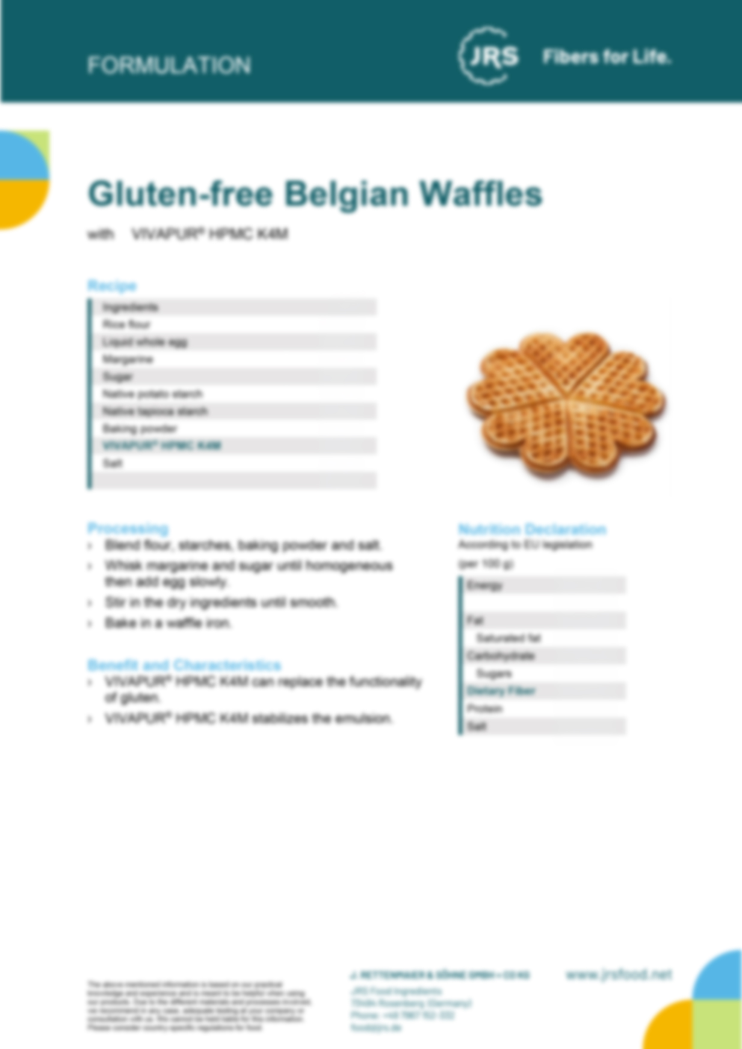 Gluten-free Waffles 