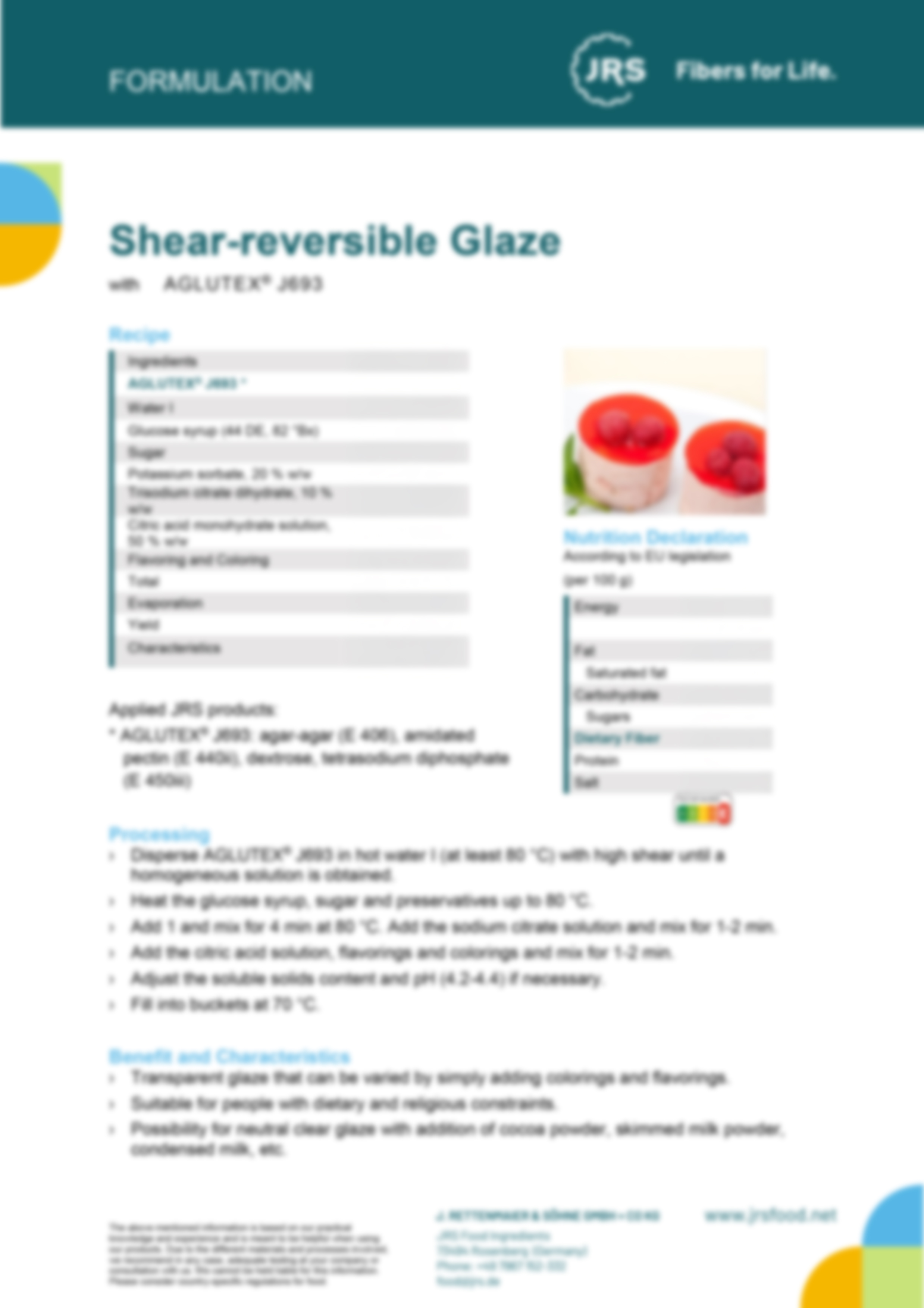 Scher Reversible Glasur