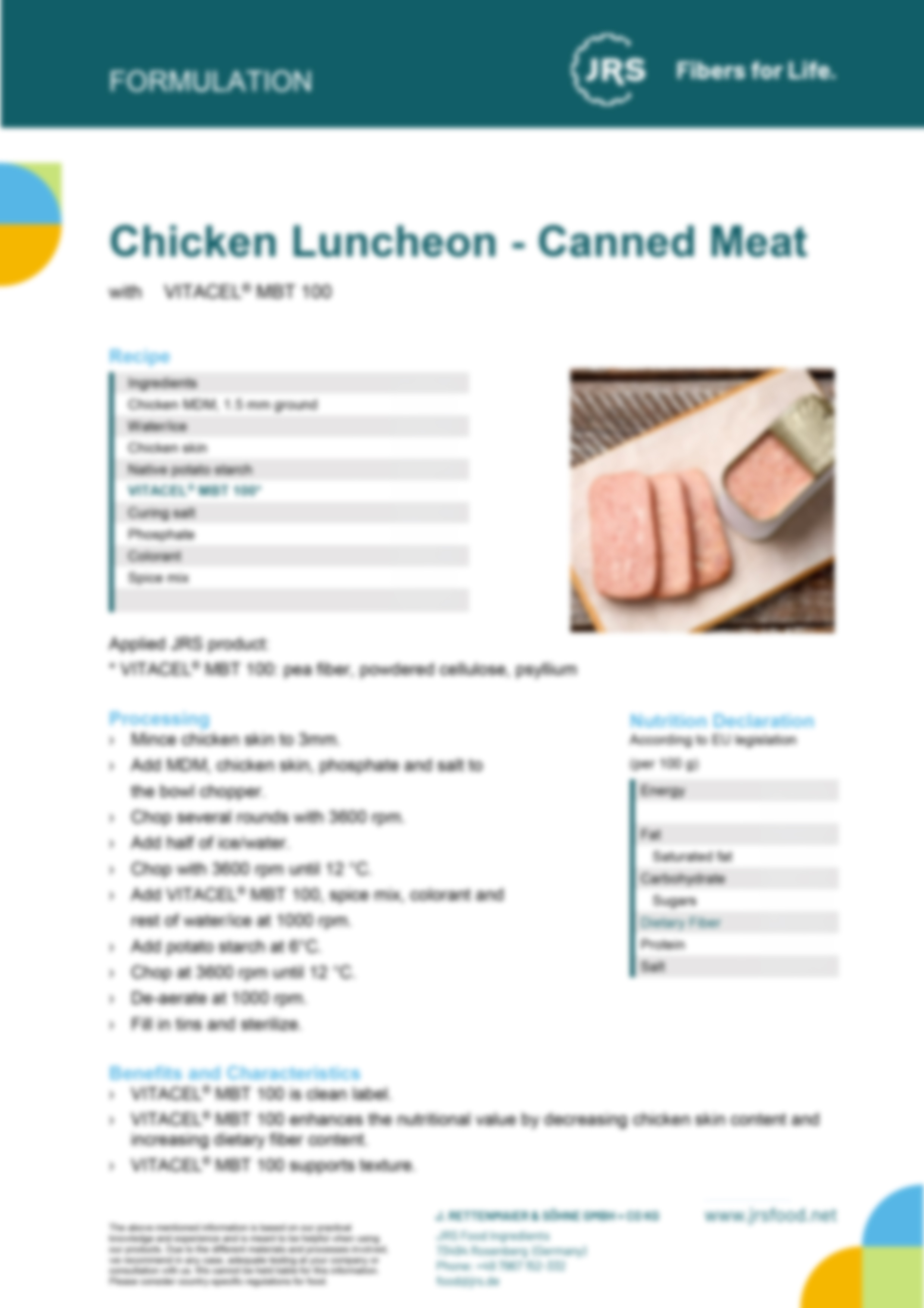 Canned Meat 