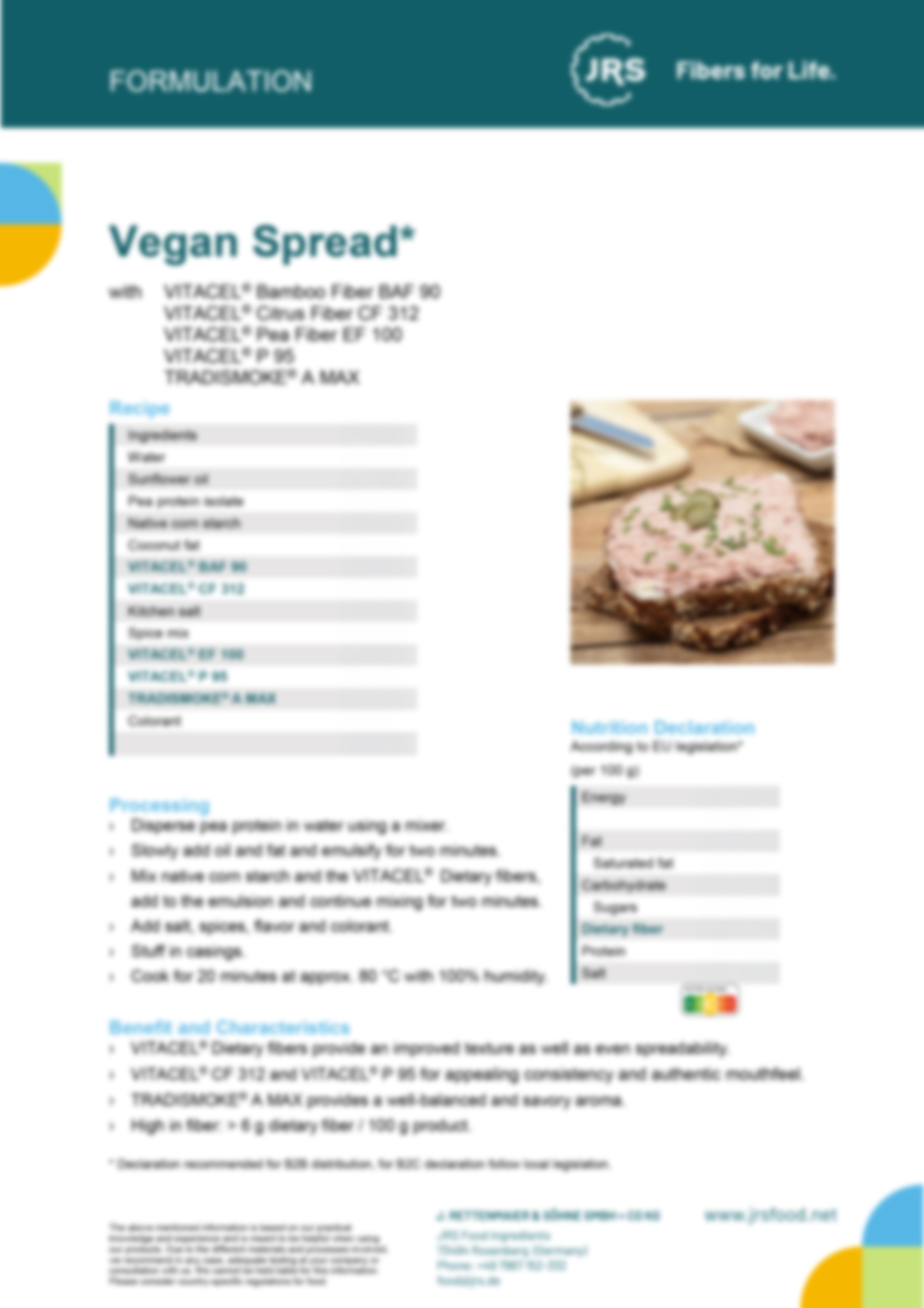 Veganer Aufstrich