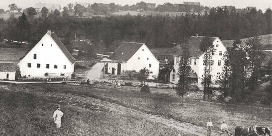 Holzmuehle circa 1880