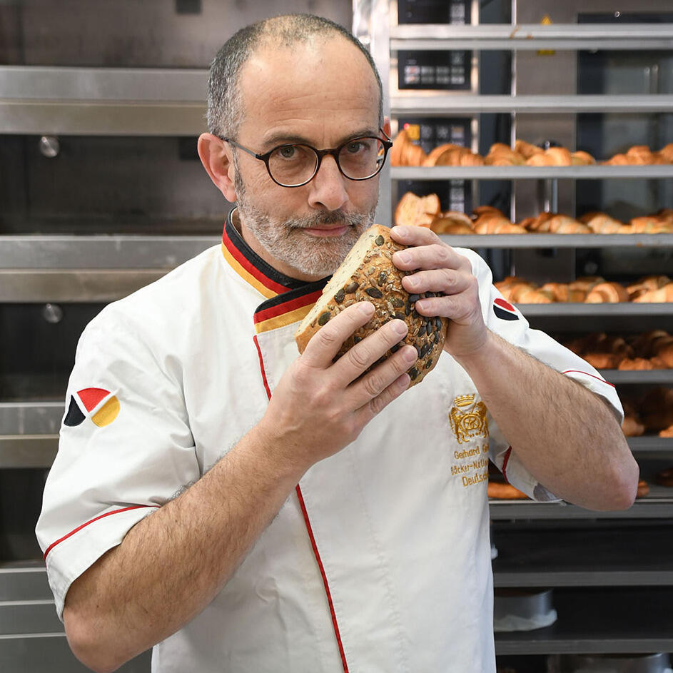 Gerhard Gröber est boulanger par passion