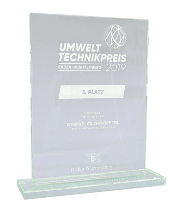 JRS receives Environmental Technology Award Baden-Württemberg 2019