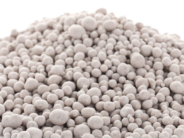 Perfectly shaped fertilizer granules with JRS Fiber Solutions