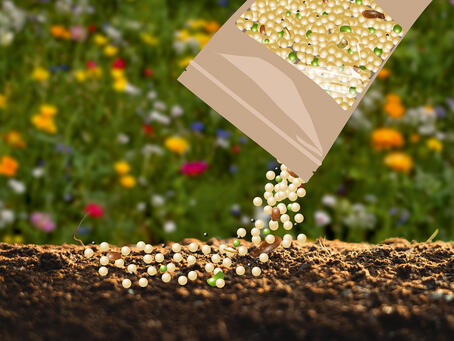 Extender for uniform sowing