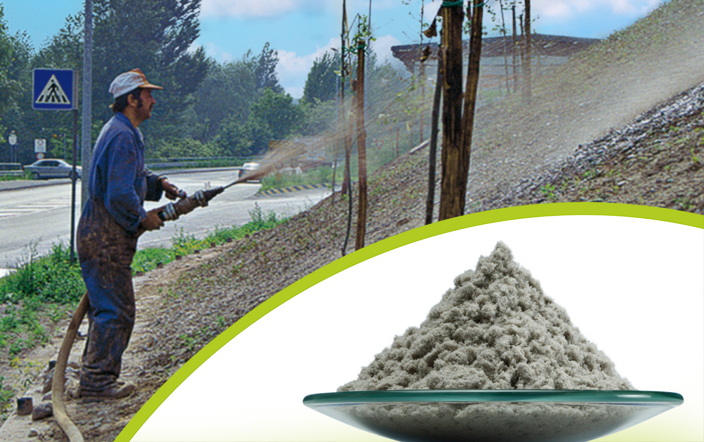 JRS Cellulose mulch for Hydro seeding