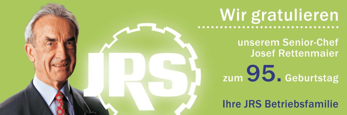 95th birthday of Josef Rettenmaier, co-founder and long-time managing director 